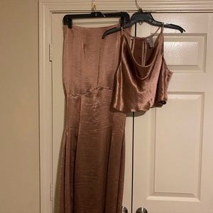 Asos skirt and top 2 piece set